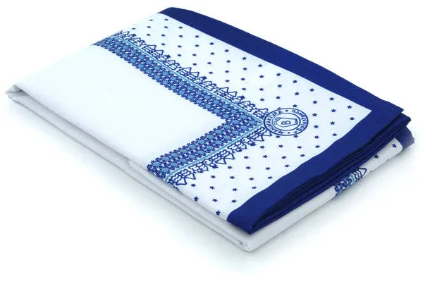 61" Tablecloth Stain Resistant 51" x 61" (130 x 155 cm) - Blue Winter