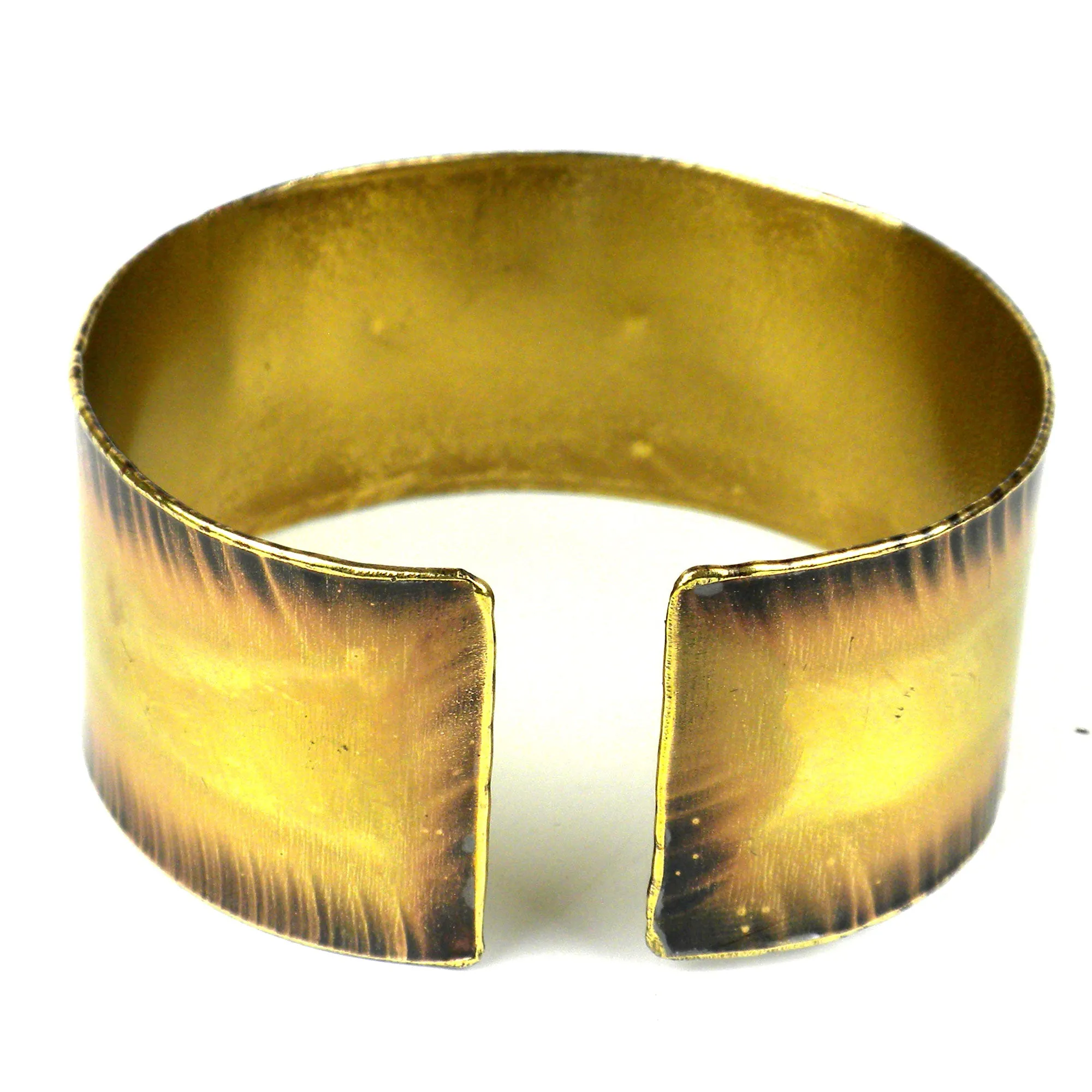 Blade & Red Tiger Eye Brass Cuff Brass Images