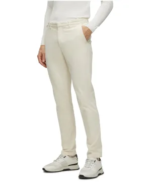 BOSS by Hugo Boss Men's Stretch Slim Fit Dress Chino Pants White 34 / 31