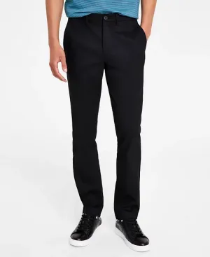 Calvin Klein Men's Slim Fit Modern Stretch Chino Pants Black 38 x 32