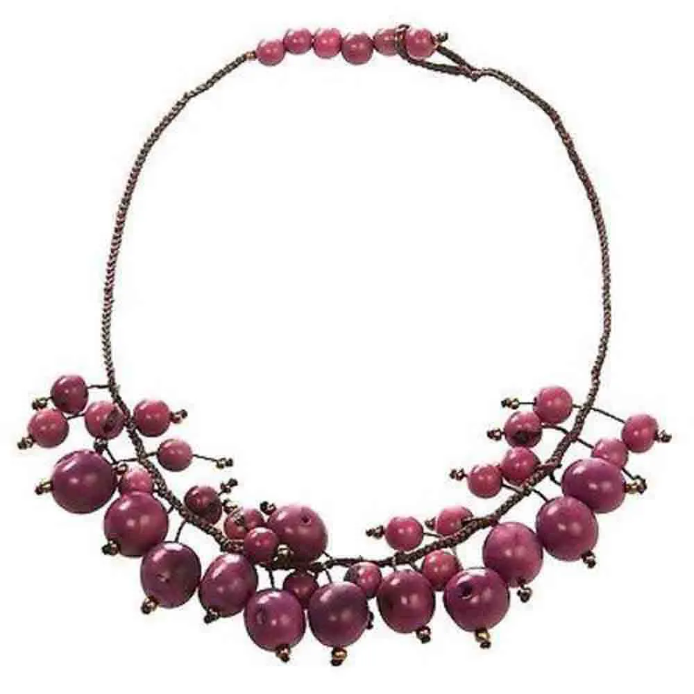 Cloud Forest Choker in Berry Faire Collection