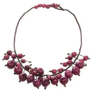 Cloud Forest Choker in Berry Faire Collection