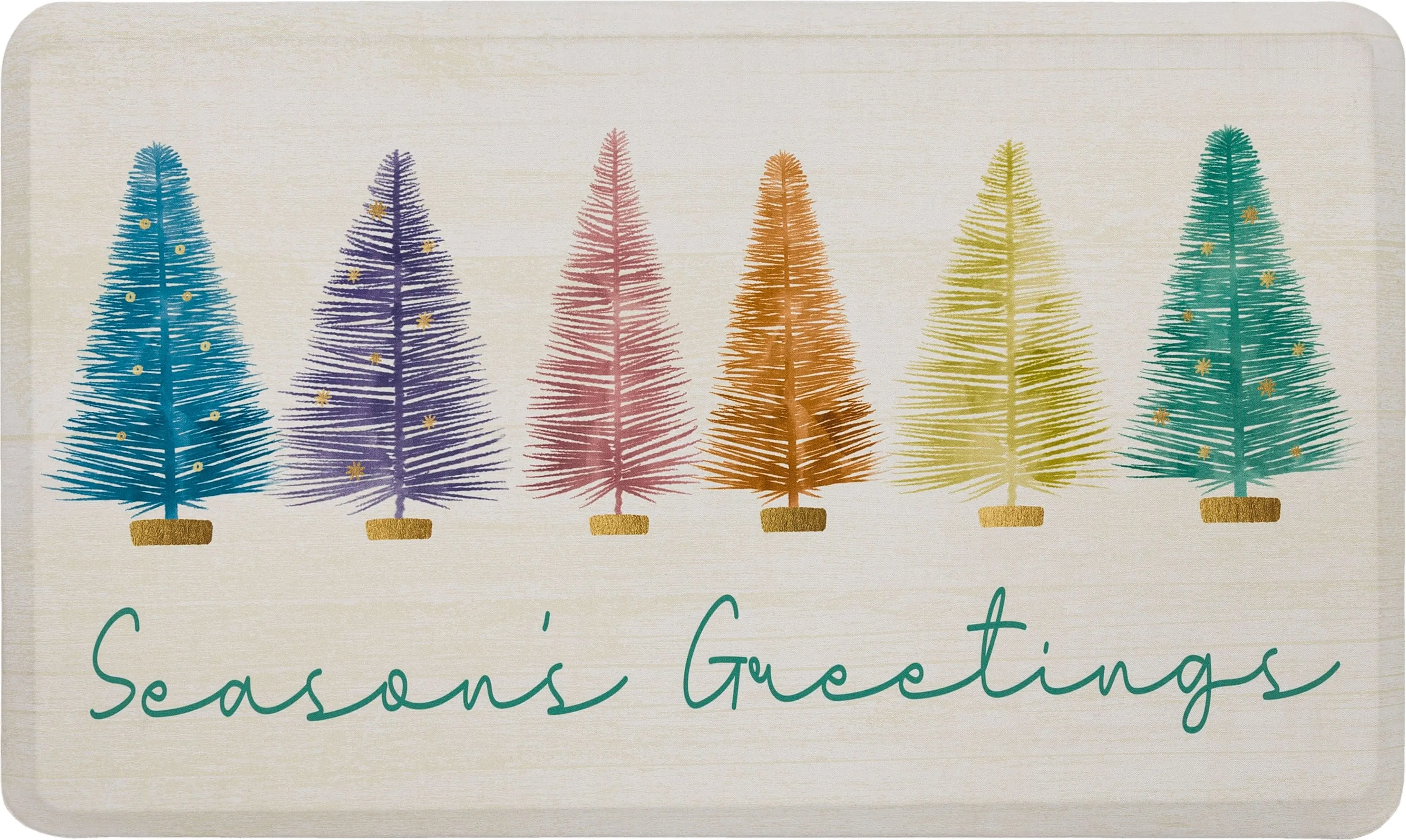Dri-Pro Colorful Xmas Trees Multi