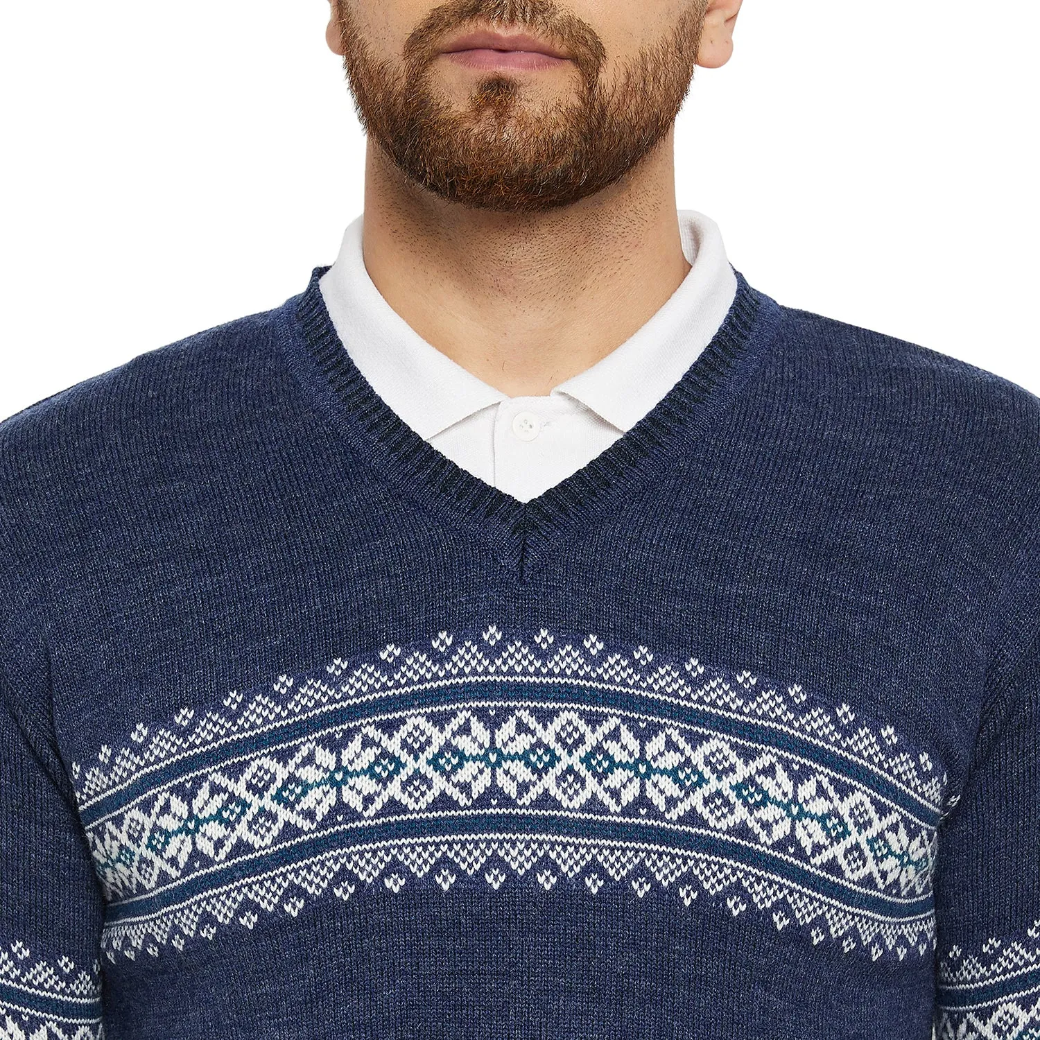Duke Stardust Men V Neck Sweater (SDS716)