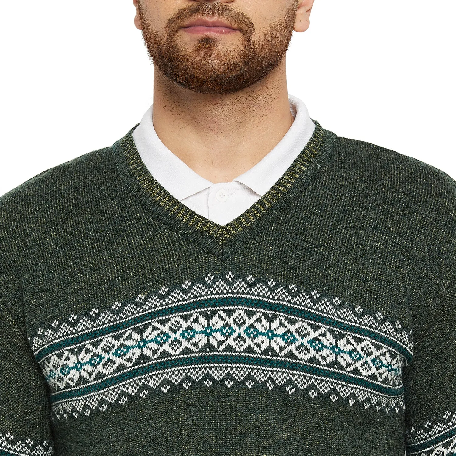 Duke Stardust Men V Neck Sweater (SDS716)
