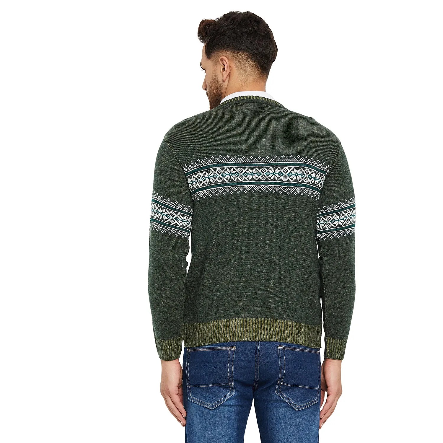 Duke Stardust Men V Neck Sweater (SDS716)