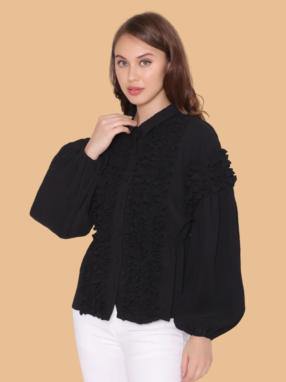 Flawless Women Thrill Ruffle Top | RUFFLE