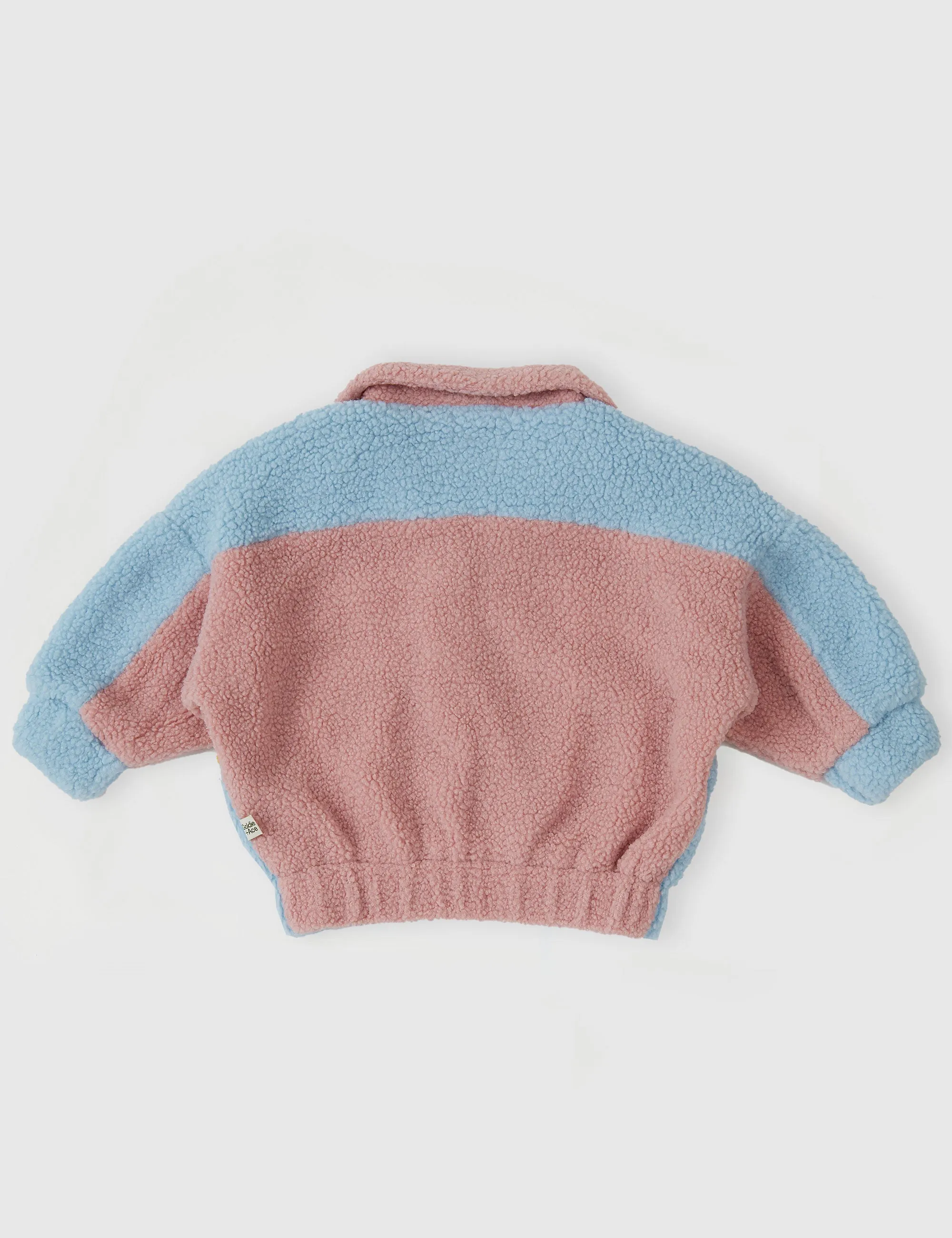 Frankie Sherpa Jacket Sky