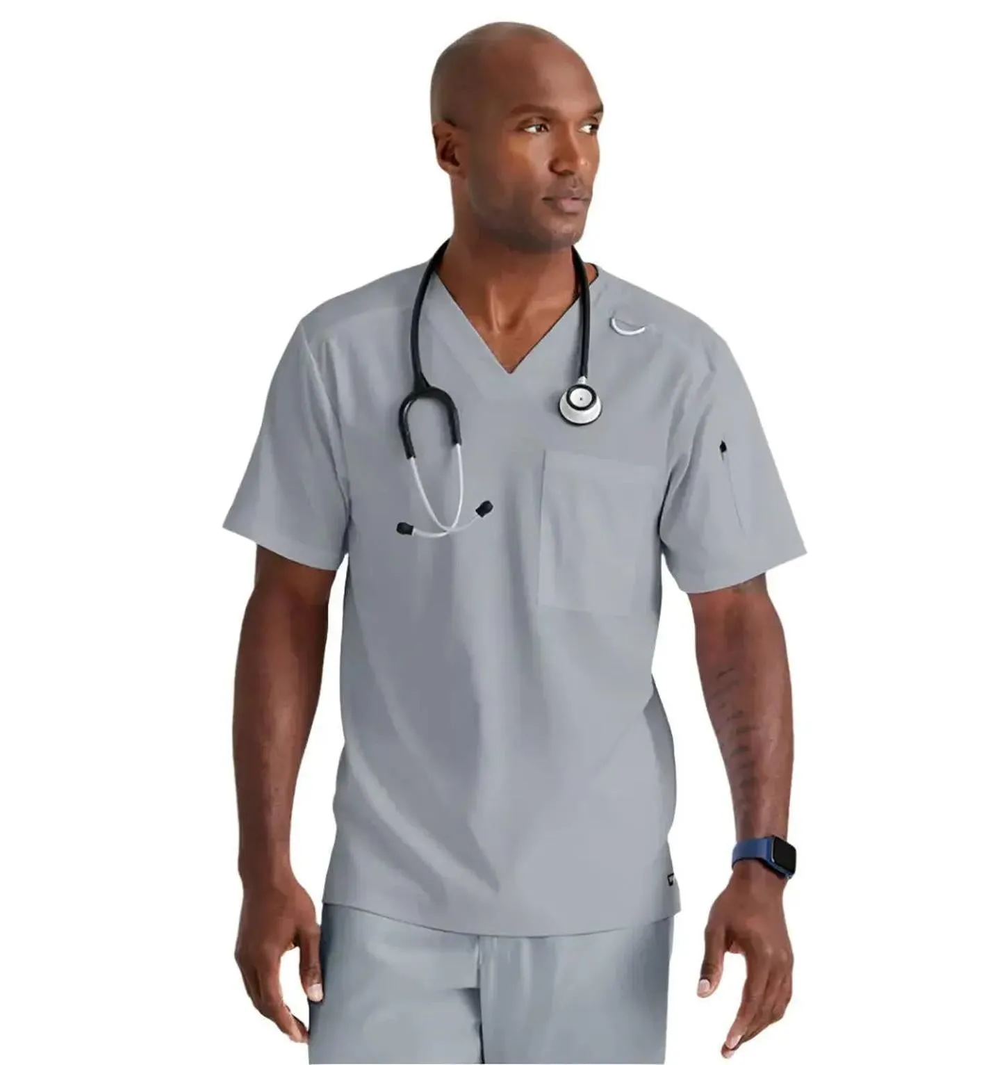 Grey's Anatomy Stretch™ by Barco Murphy 2-Pocket V-Neck Scrub Top