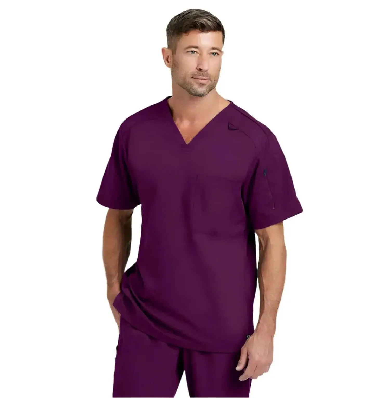 Grey's Anatomy Stretch™ by Barco Murphy 2-Pocket V-Neck Scrub Top