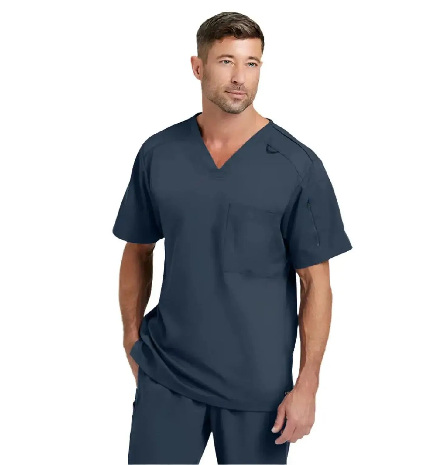 Grey's Anatomy Stretch™ by Barco Murphy 2-Pocket V-Neck Scrub Top