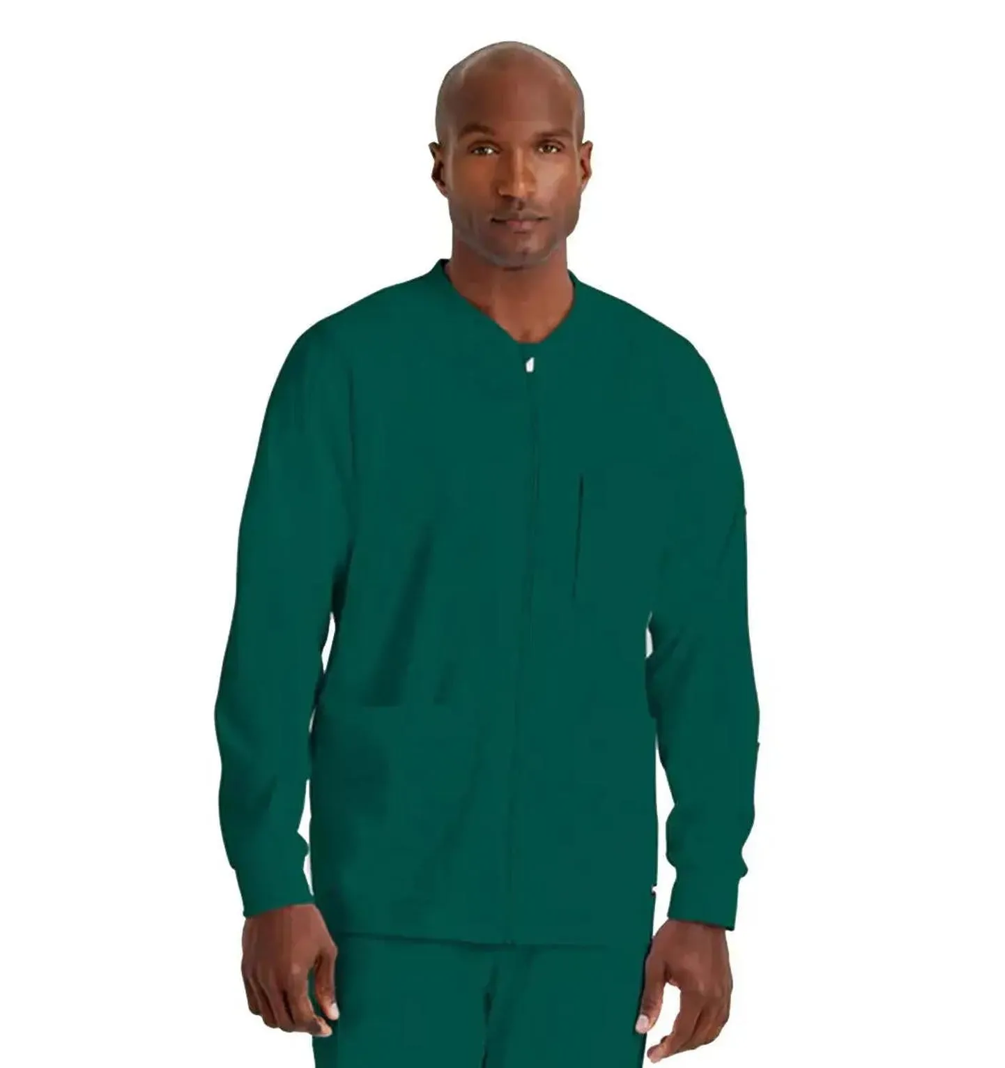 Grey's Anatomy Stretch™ by Barco React 5-Pocket Crewneck Warmup Scrub Jacket Tall