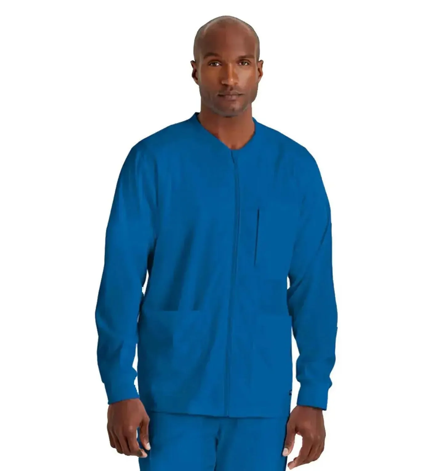 Grey's Anatomy Stretch™ by Barco React 5-Pocket Crewneck Warmup Scrub Jacket Tall