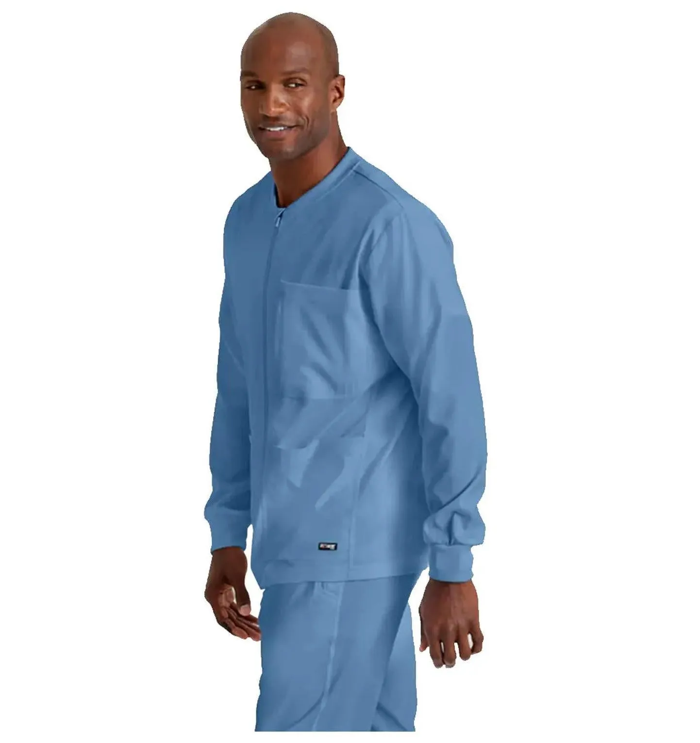 Grey's Anatomy Stretch™ by Barco React 5-Pocket Crewneck Warmup Scrub Jacket Tall
