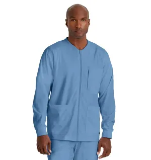 Grey's Anatomy Stretch™ by Barco React 5-Pocket Crewneck Warmup Scrub Jacket Tall