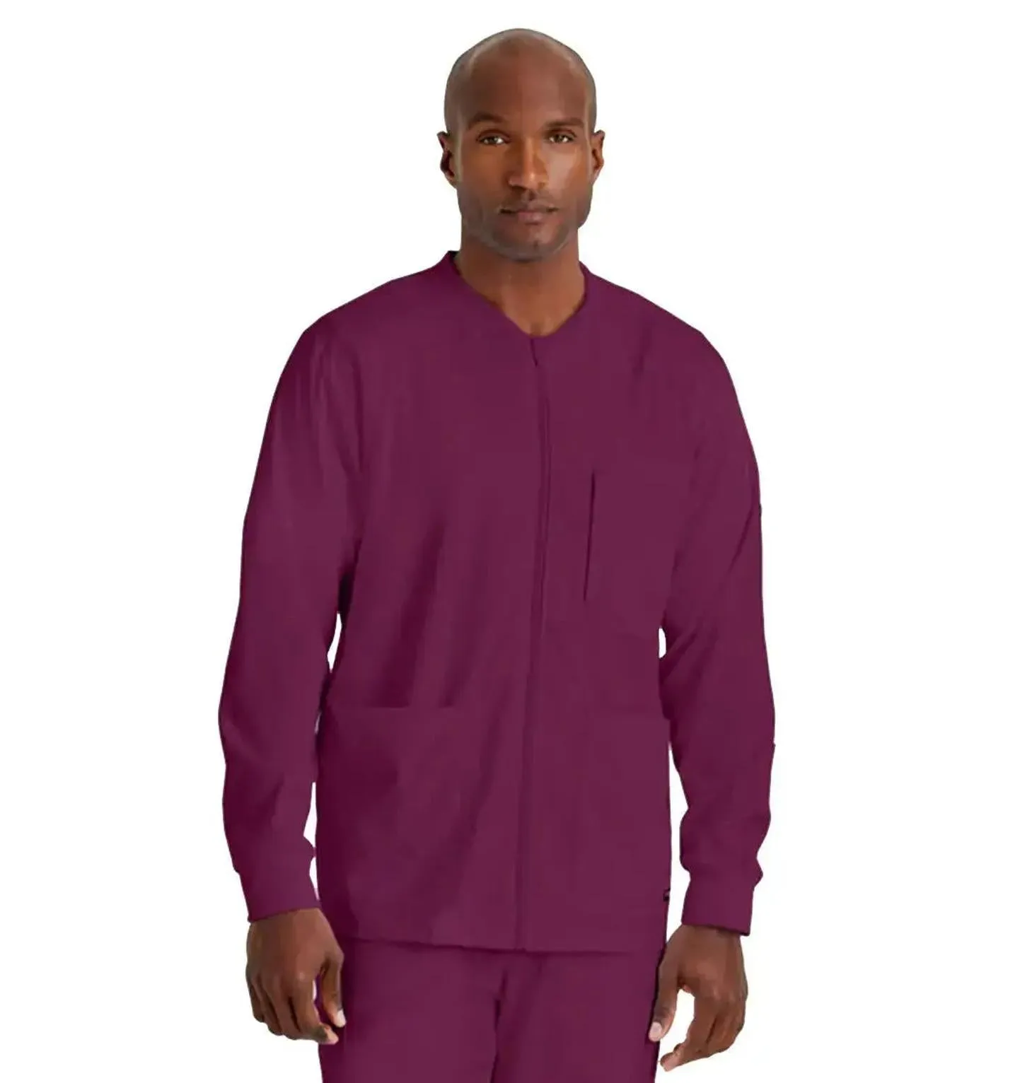 Grey's Anatomy Stretch™ by Barco React 5-Pocket Crewneck Warmup Scrub Jacket Tall