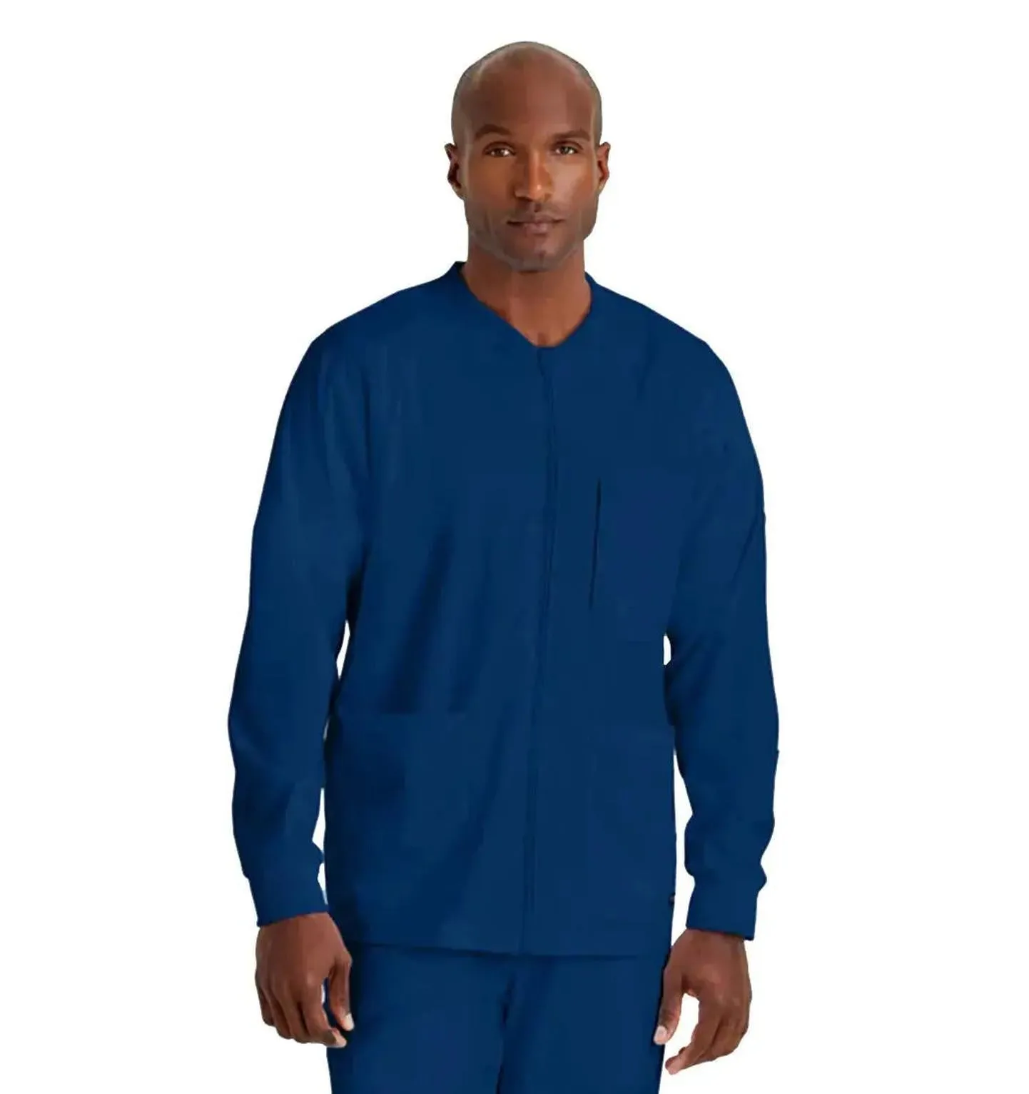 Grey's Anatomy Stretch™ by Barco React 5-Pocket Crewneck Warmup Scrub Jacket Tall