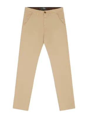 Honey Khaki Sateen Chino Pants (7-16)