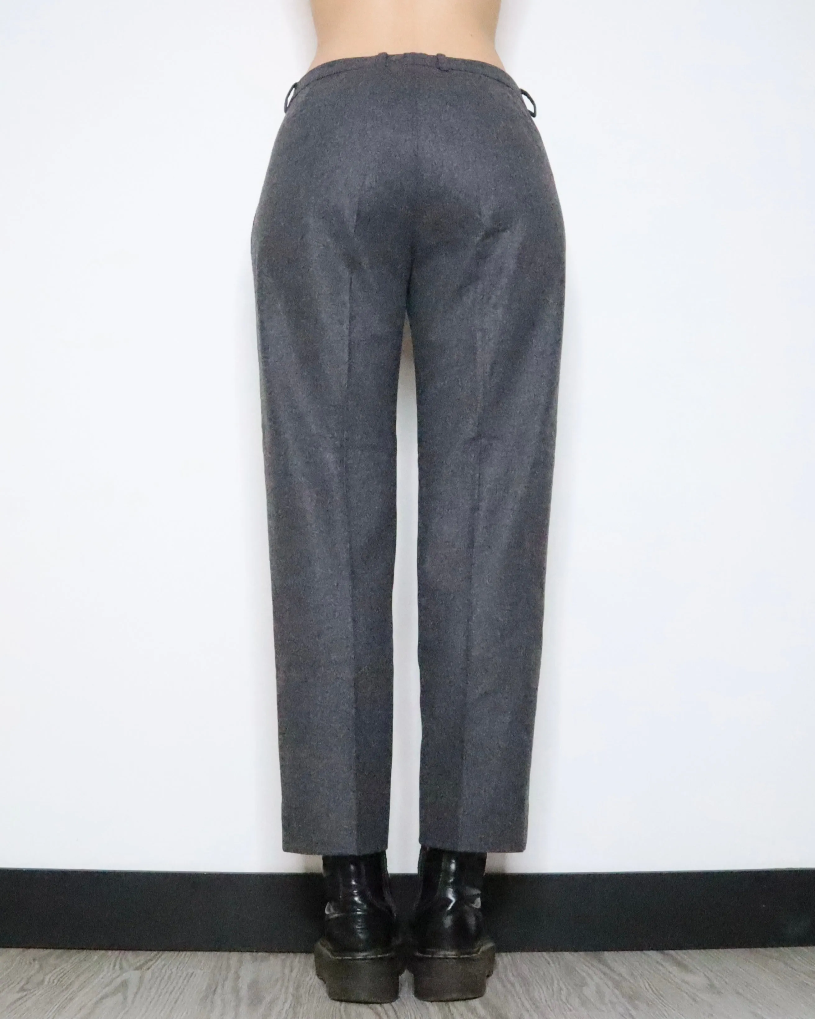 Italian Gray Dress Pants (Medium)