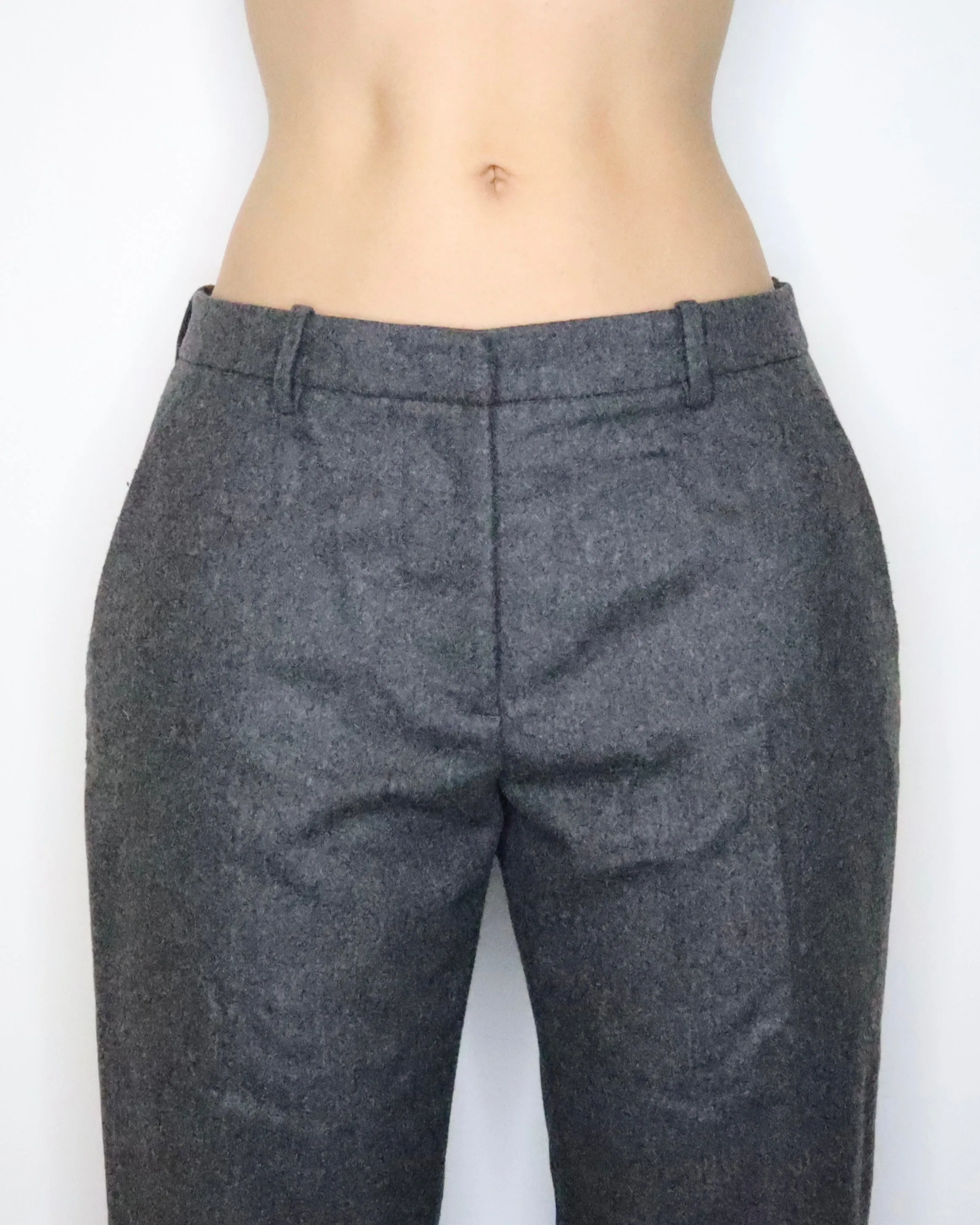 Italian Gray Dress Pants (Medium)