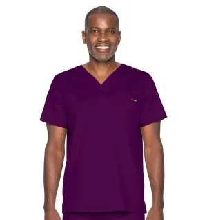 Landau ProFlex Men's 2-Pocket V-Neck Scrub Top