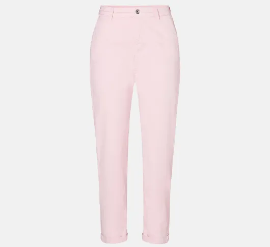 MAC JEANS - Turn Up Chinos in Pink