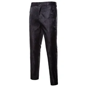 Men's Casual Patterned Tight Pants