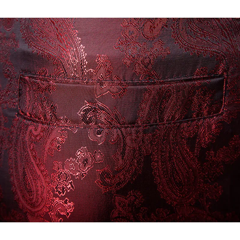 Men's Casual Patterned Tight Pants