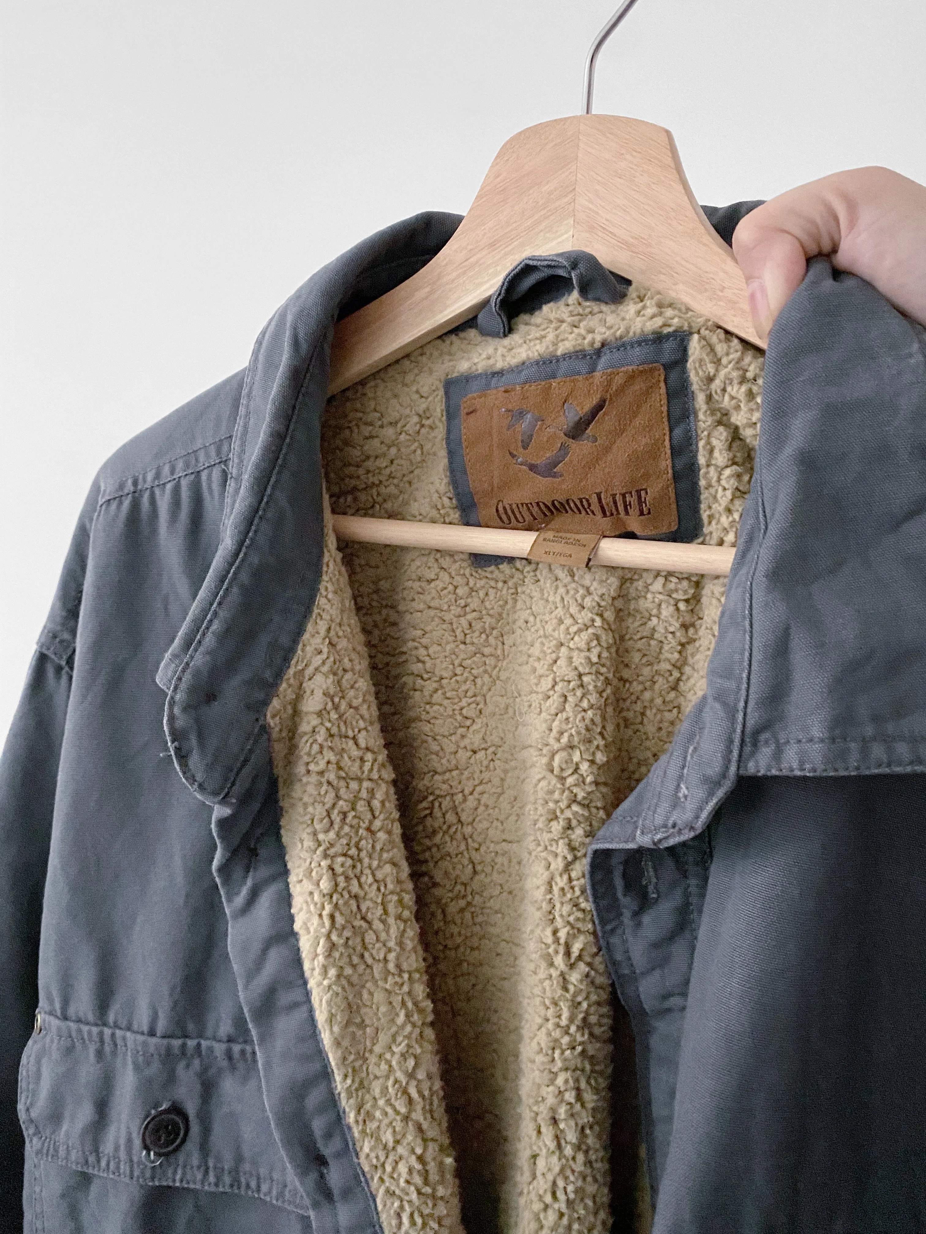 Outdoor Life Sherpa Lined Shacket (XL)
