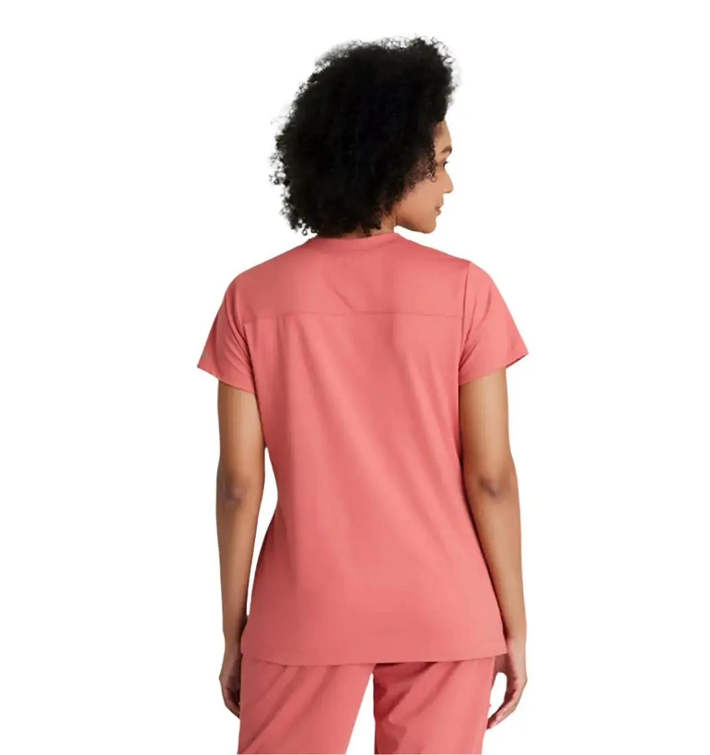 Performance Knit by Barco Victory Knit 2-Pocket V-Neck Scrub Top