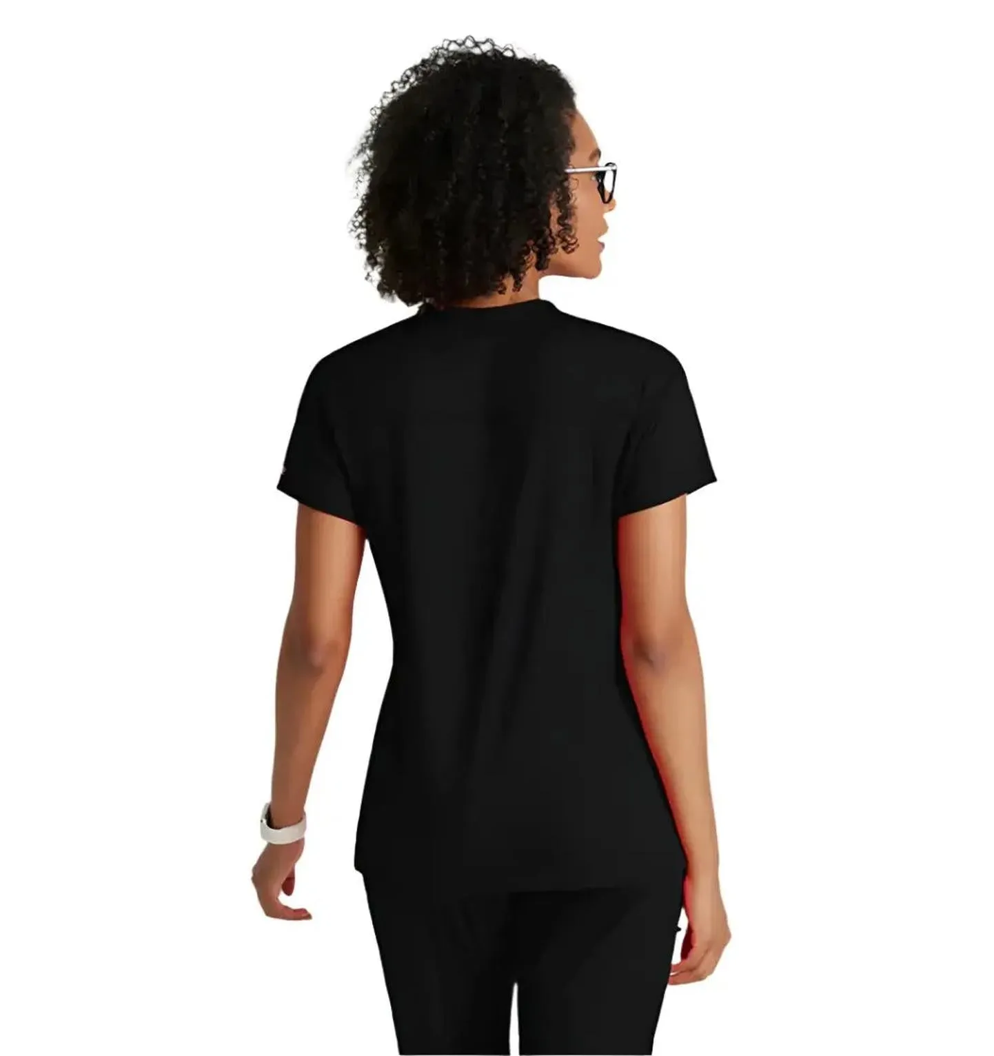 Performance Knit by Barco Victory Knit 2-Pocket V-Neck Scrub Top