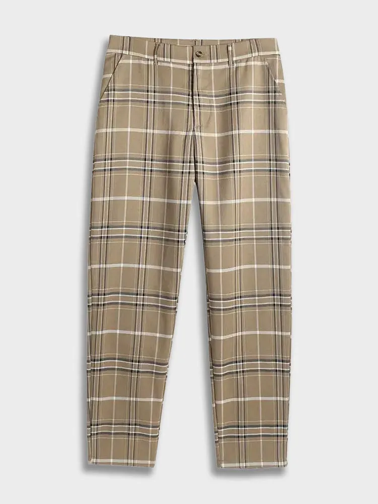 Plaid Vintage Broek