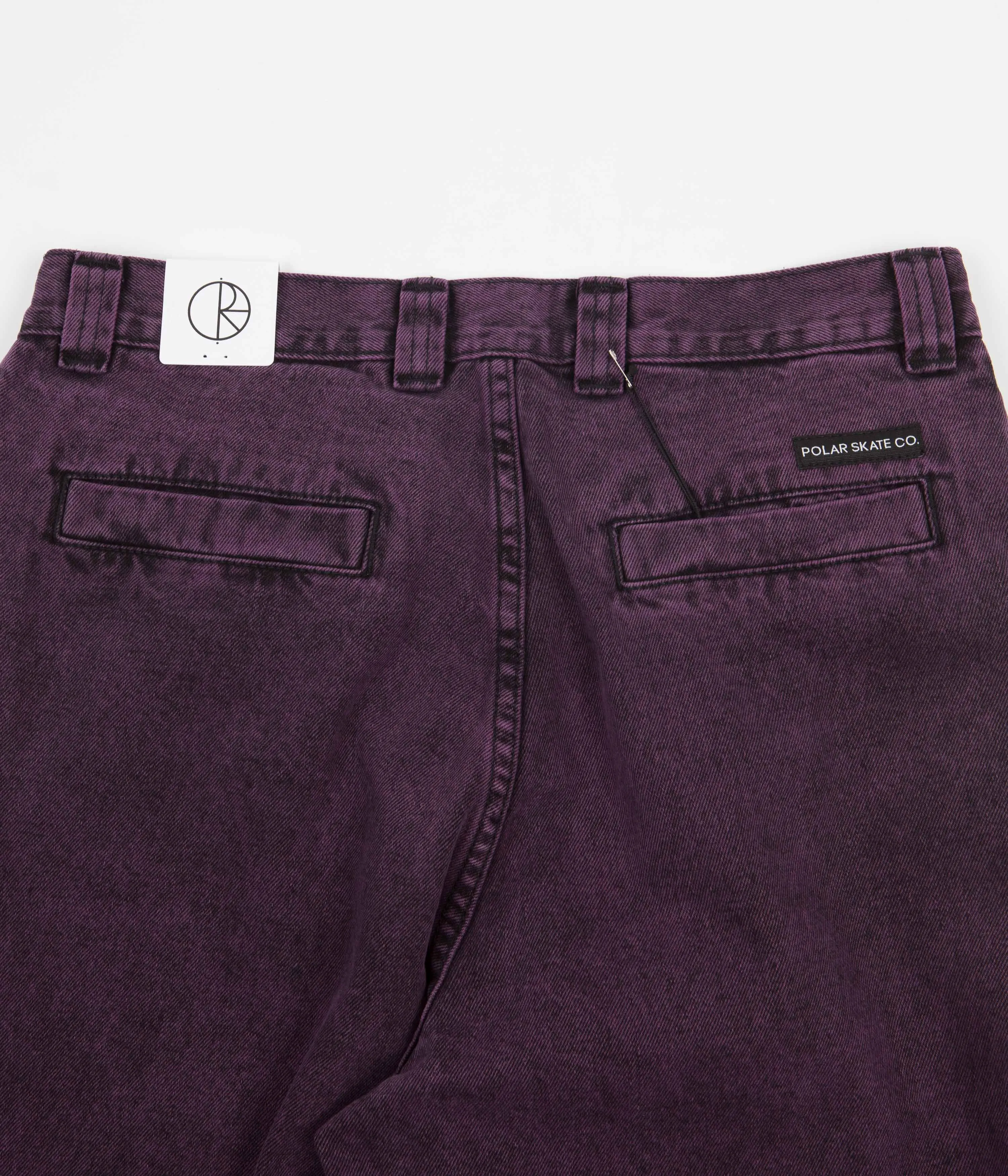 Polar Grund Chinos - Purple Black