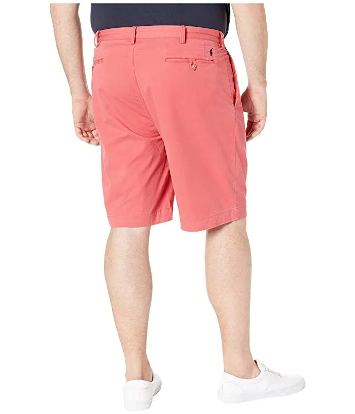 Polo Ralph Lauren Men's Big Tall Stretch Chino Shorts Nantucket Red 40T