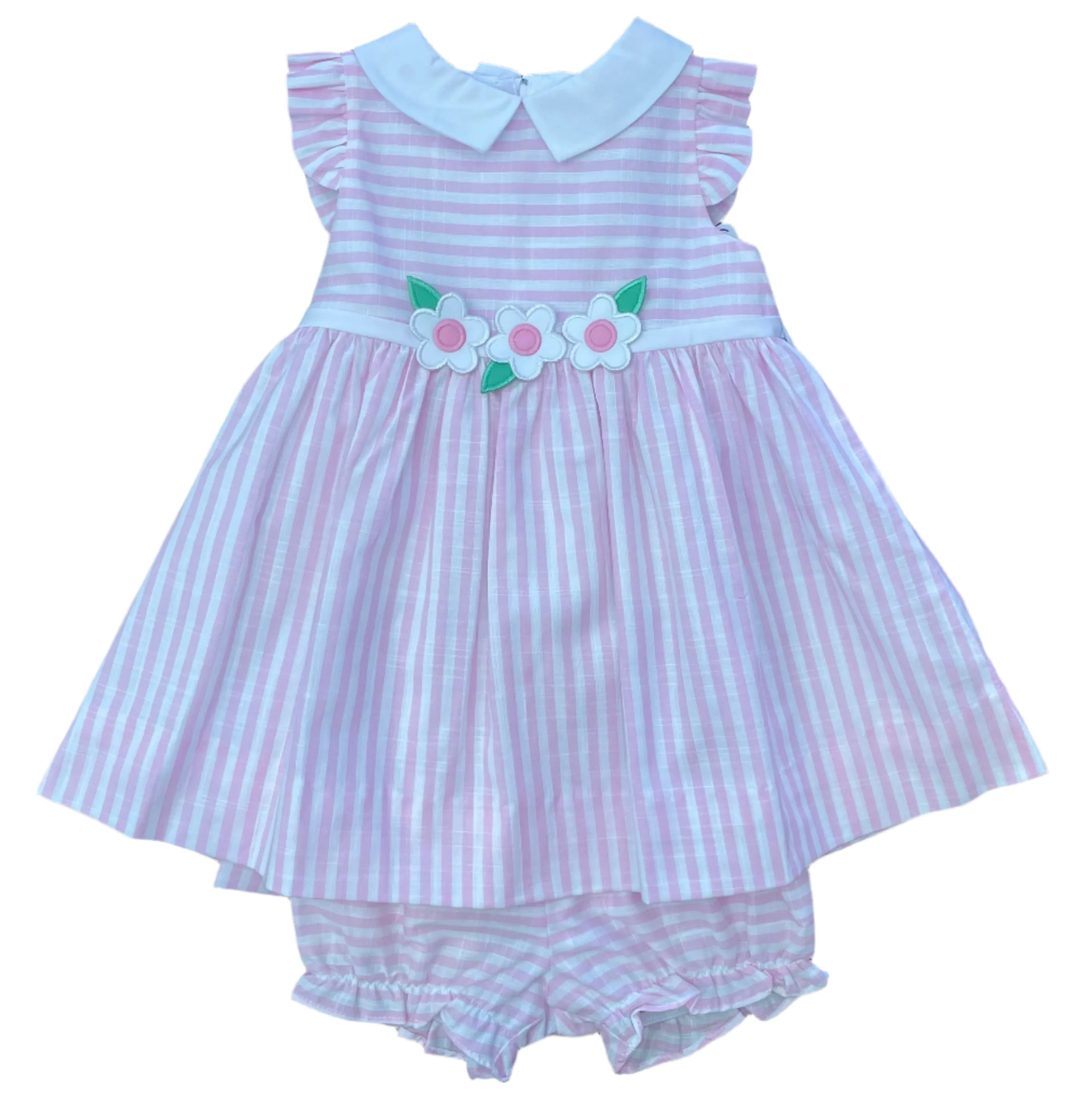 Stripe Dress w/Bloomer