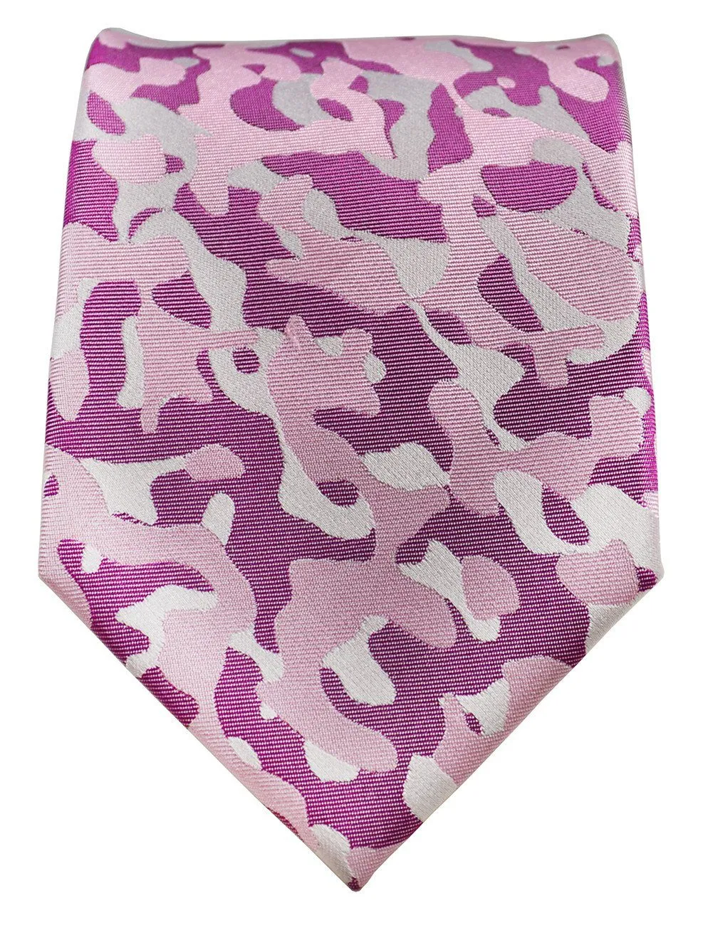 Sweet Lilac and Purple Silk Tie and Pocket Square
