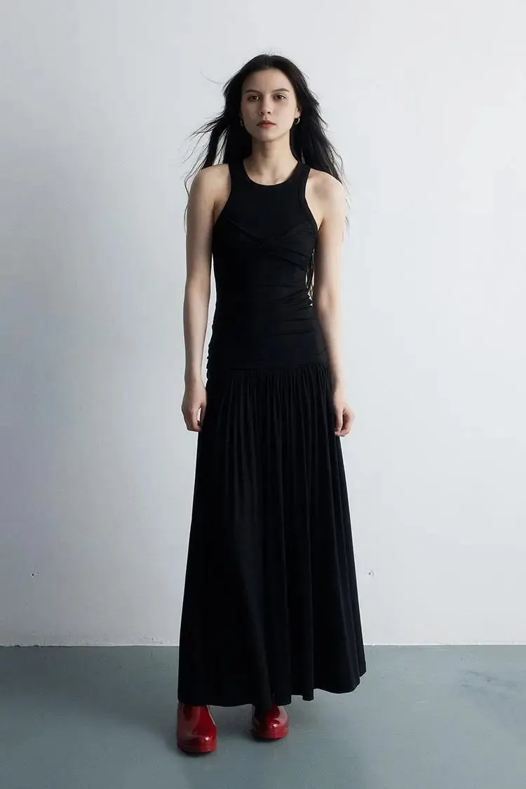Tencel Blend Twist-Front Tank Top