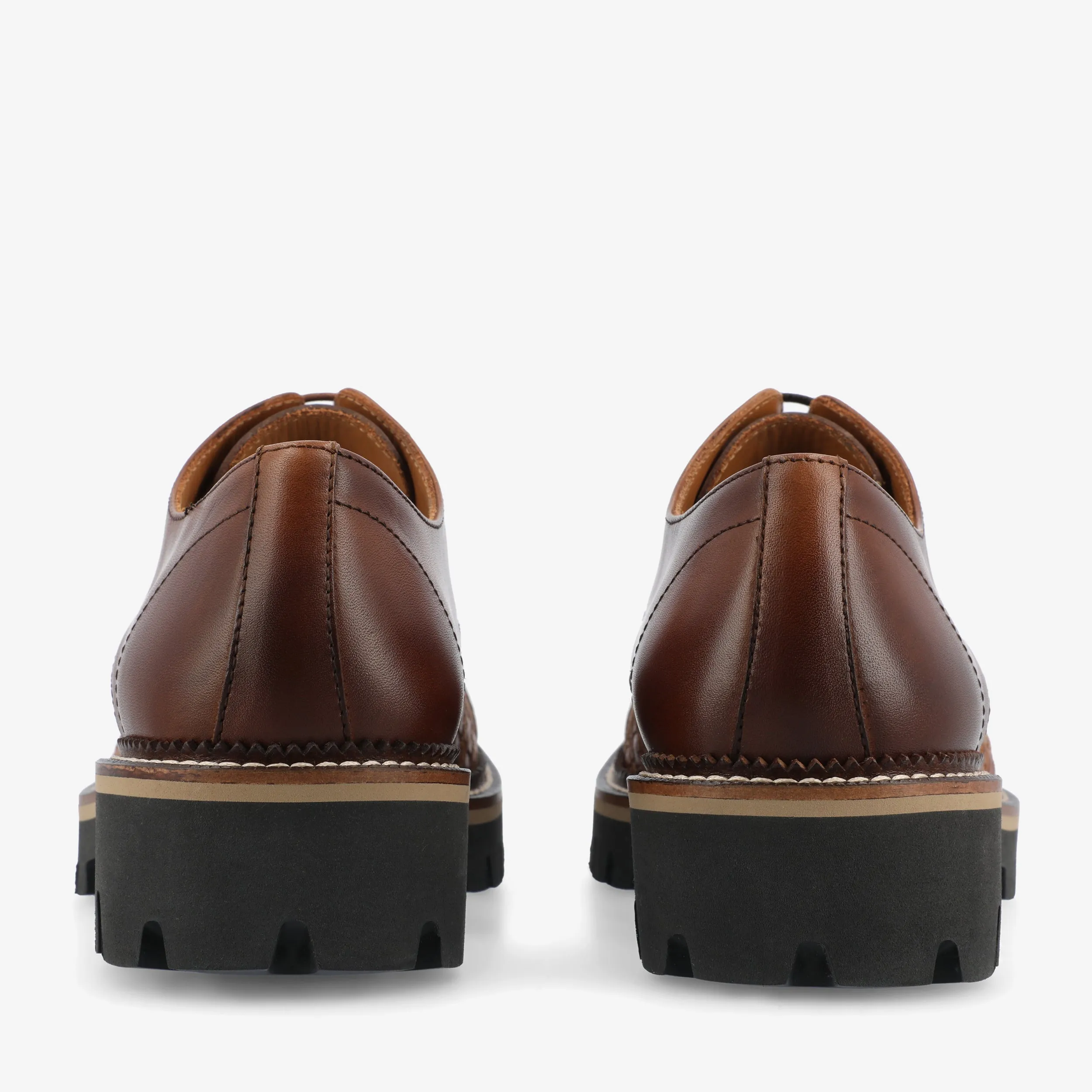 The Lucia Shoe in Brown Woven (Last Chance, Final Sale)