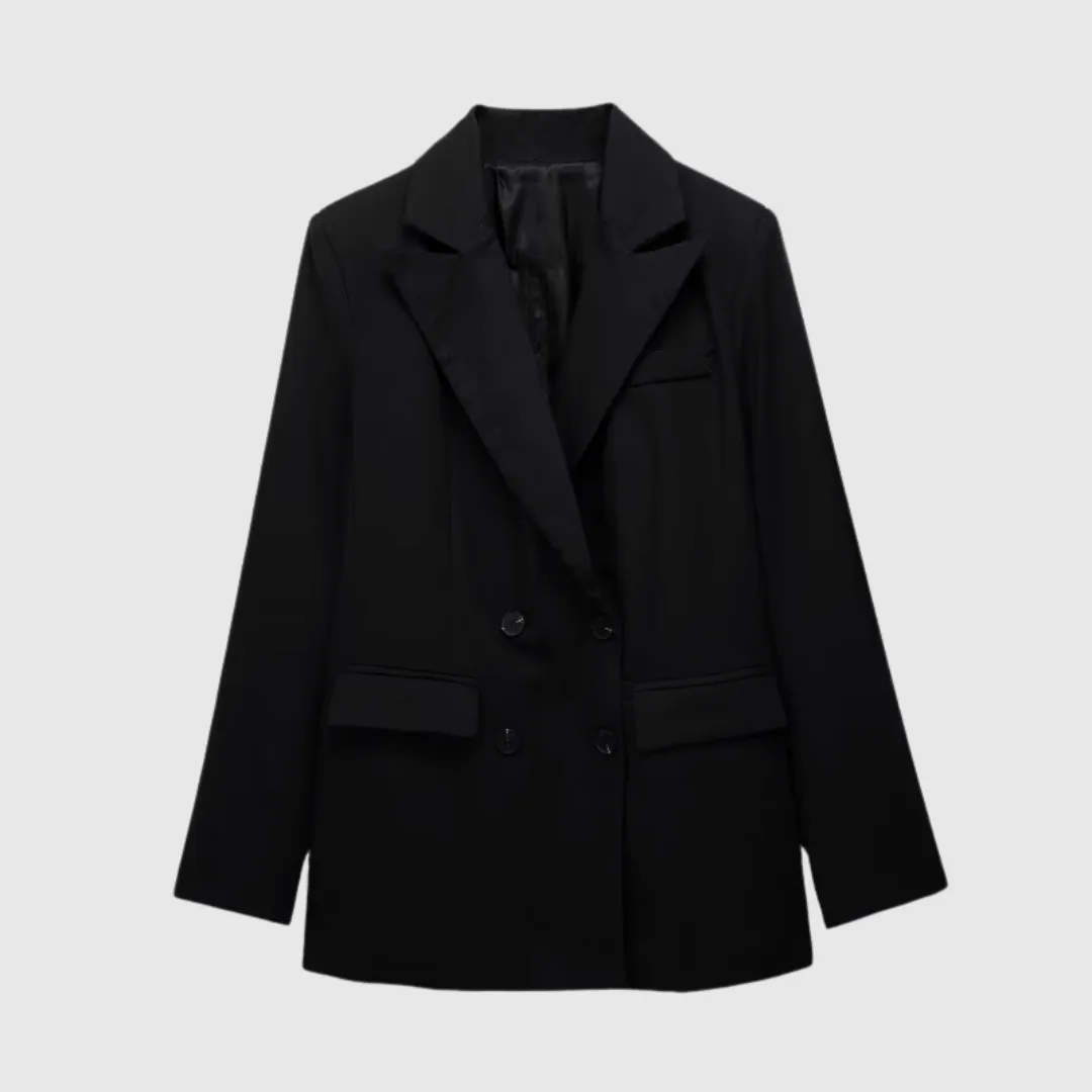 Women Cotton Linen Waistcoat Blazer And Pants Set
